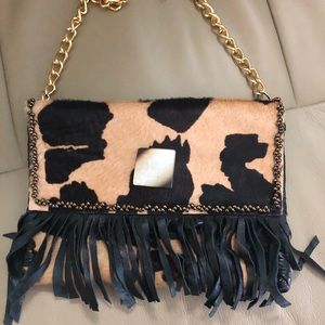 COWHIDE PURSE / CLUTCH